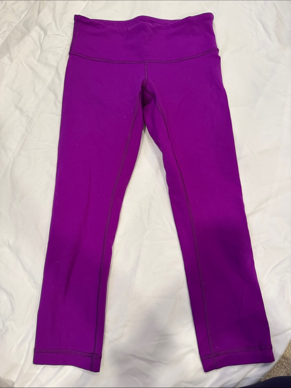 Womens lululemon Magenta Active Leggings